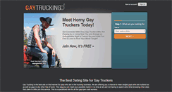 Desktop Screenshot of gaytrucking.com